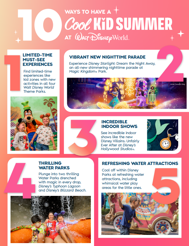 Cool Kid Summer at Walt Disney World